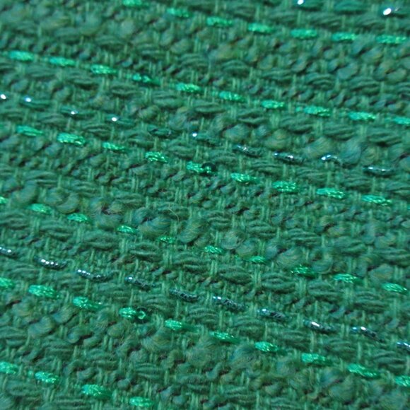 NWT J.Crew Louisa Lady Jacket in Summer Green Sequin Tweed Cropped 10 - Picture 5 of 6